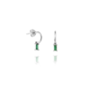 pure green earrings